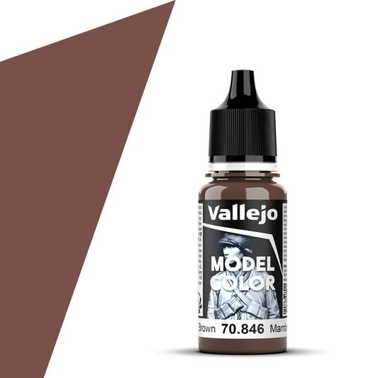 70.846 Vallejo Model Color - Mahogany Brown - 18ML