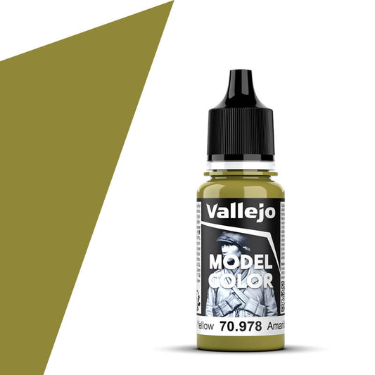 70.978 Vallejo Model Color - Dark Yellow - 18ML