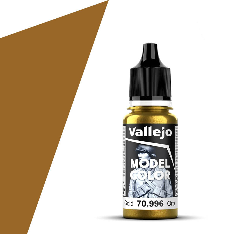 70.996 Vallejo Model Color - Gold - 18ML – Scale Hobbies