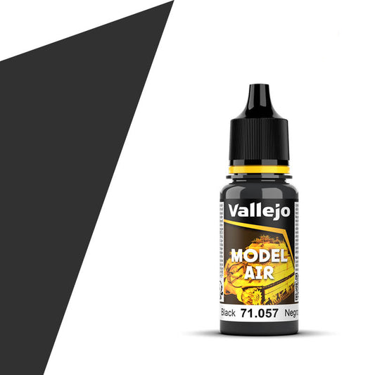 71.057 Vallejo Model Air - Black - 18 ML