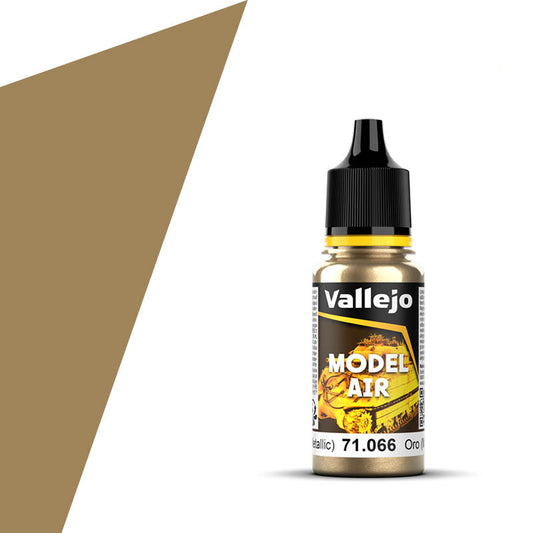 71.066 Vallejo Model Air - Gold (Metallic) - 18 ML