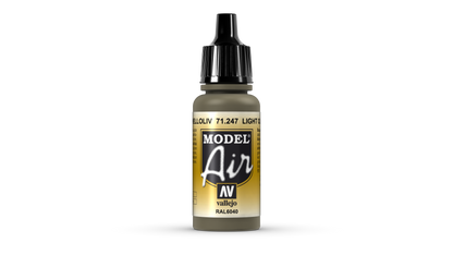 71.247 Vallejo Model Air - Light Olive - 17 ML