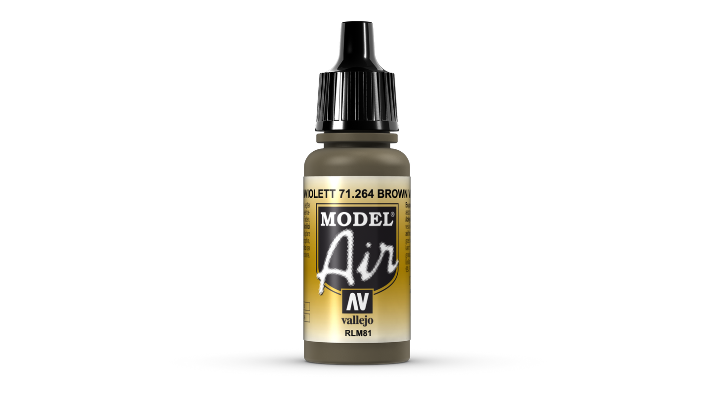 71.264 Vallejo Model Air - Brown Violet RLM81 - 17 ML