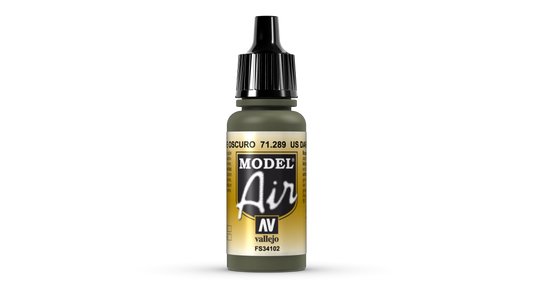 71.289 Vallejo Model Air - US Dark Green - 17 ML