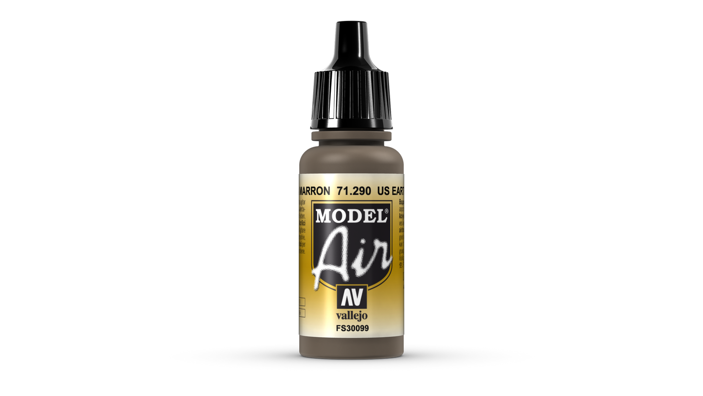 71.290 Vallejo Model Air - US Earth Brown - 17 ML