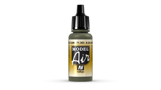 71.303 Vallejo Model Air - A-24M Camouflage Green - 17 ML