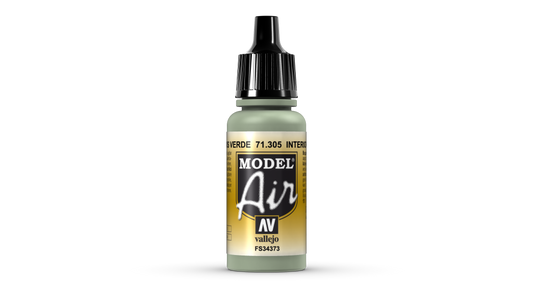 71.305 Vallejo Model Air - Interior Grey Green - 17 ML