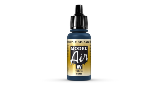 71.313 Vallejo Model Air - Dark Mediterranean Blue - 17 ML