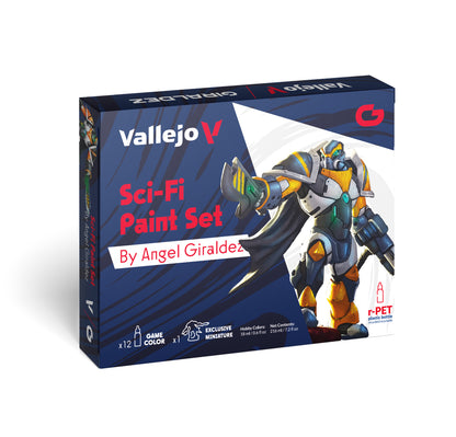 72.313 Vallejo Game Cololur Set - Sci-Fi Paint Set by Angel Giraldez