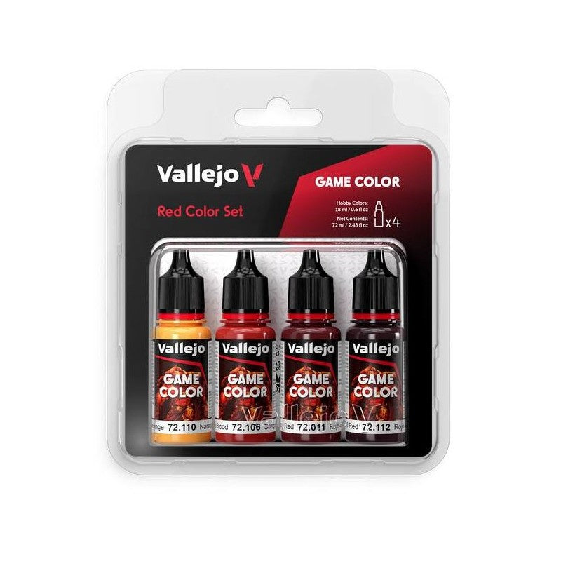 72.377 Vallejo Game Cololur Set - Red