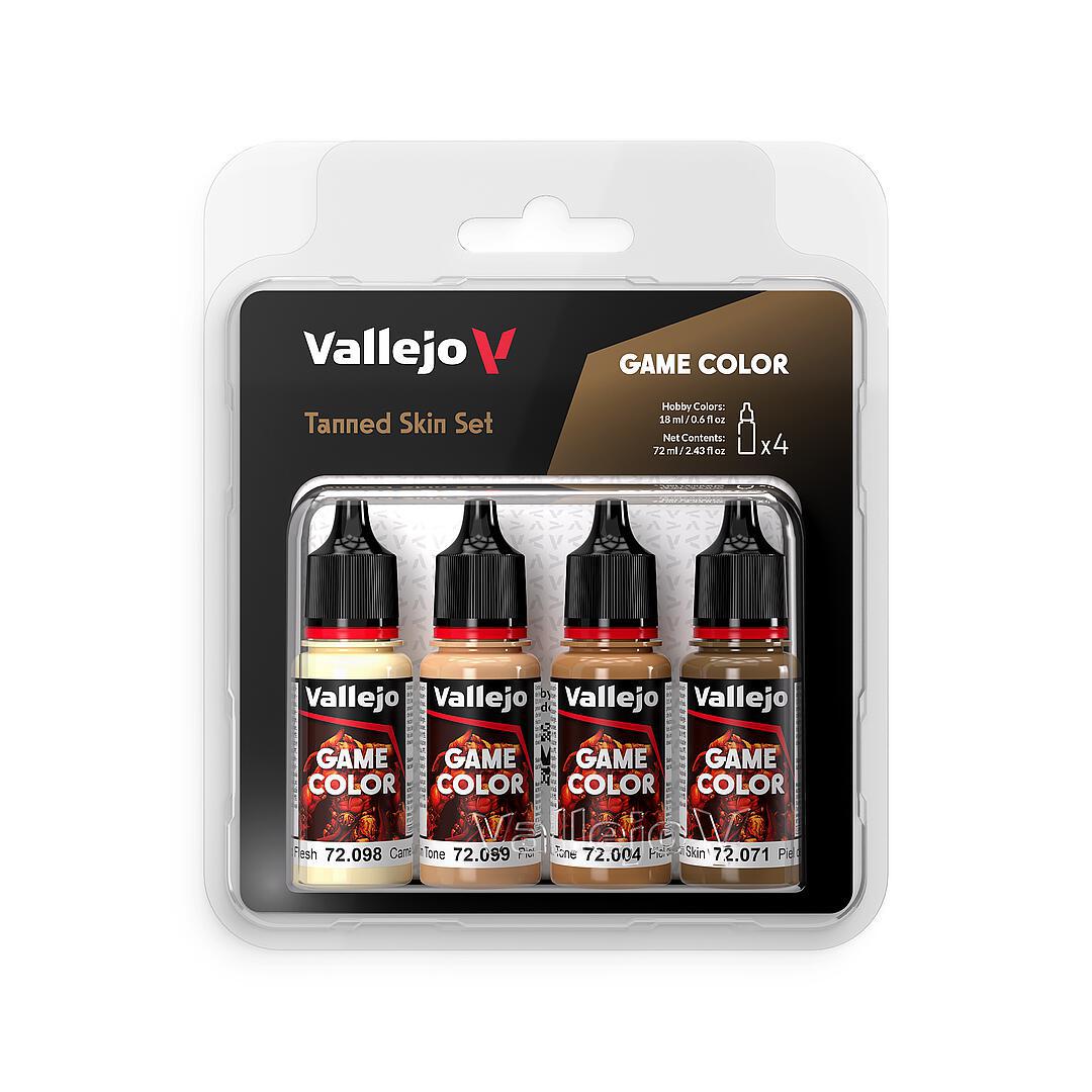72.380 Vallejo Game Colour Set - Tanned Skin