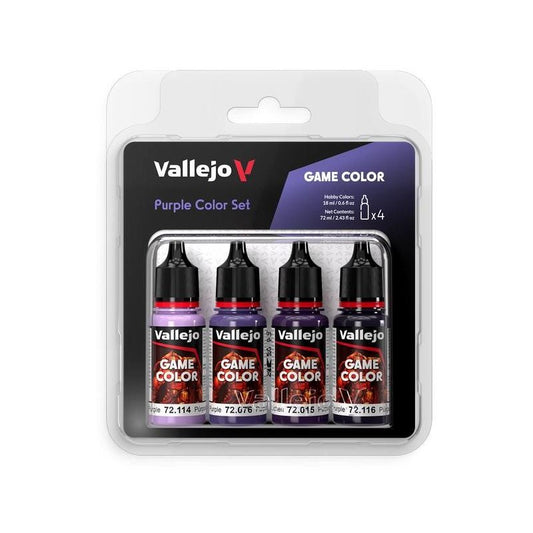72.382 Vallejo Game Colour Set - Purple