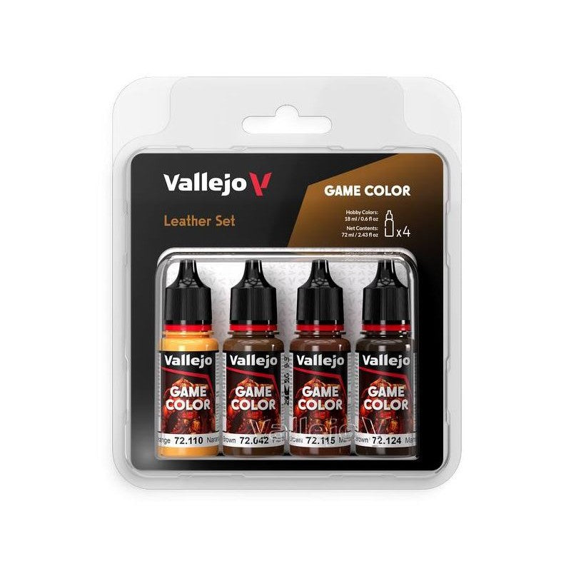 72.385 Vallejo Game Colour Set - Leather