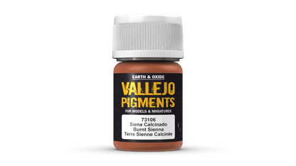 Vallejo Pigments 73.106 - Burnt Sienna 73106 - 35 ML