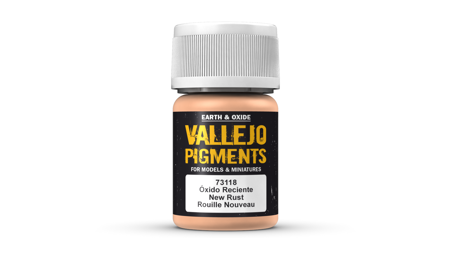 Vallejo Pigments 73.118 - New Rust 73118 - 35 ML