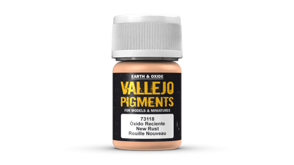 Vallejo Pigments 73.118 - New Rust 73118 - 35 ML