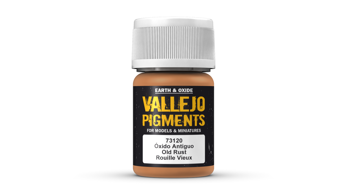 Vallejo Pigments 73.120 - Old Rust 73120 - 35 ML