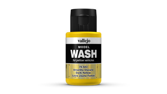 Vallejo Model Wash 76.503 - Dark Yellow 76503 - 35 ML