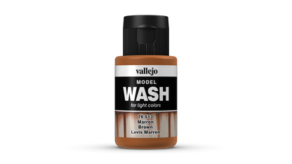 Vallejo Model Wash 76.513 - Brown 76513 - 35 ML