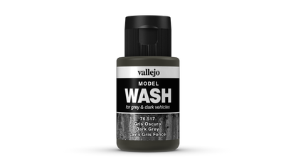Vallejo Model Wash 76.517 - Dark Grey 76517 - 35 ML