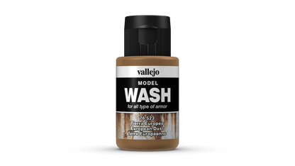 Vallejo Model Wash 76.523 - European Dust 76523 - 35 ML