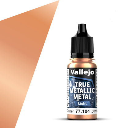 77.104 - Vallejo True Metalic Metal Light - Ancient Copper - 18 ML
