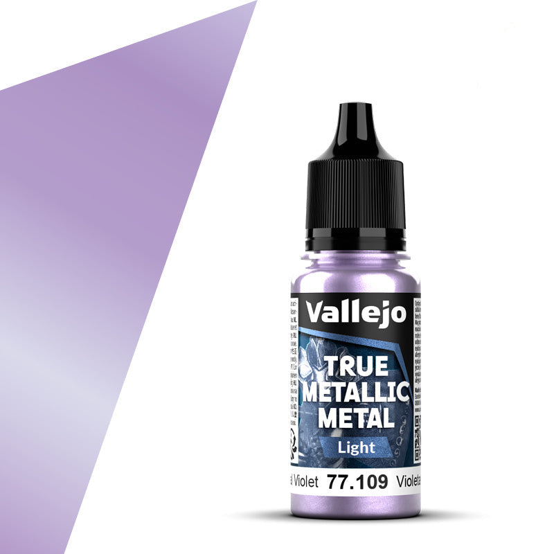 77.109 - Vallejo True Metalic Metal Light - Celestial Violet - 18 ML