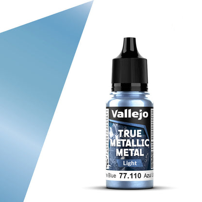 77.110 - Vallejo True Metalic Metal Light - Ultramarine Blue - 18 ML
