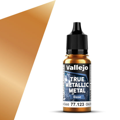 77.123 - Vallejo True Metalic Metal Base - Imperial Gold - 18 ML