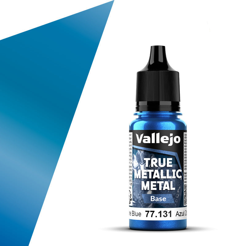 77.131 - Vallejo True Metalic Metal Base - Sapphire Blue - 18 ML