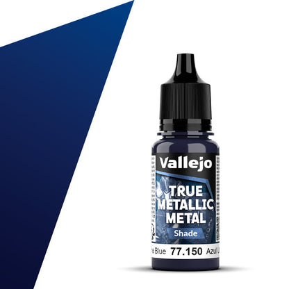 77.150 - Vallejo True Metalic Metal Shade - Ultramarine Blue - 18 ML