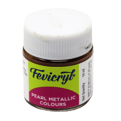 Fevicryl Pearl Metallic Colours - Bronze - 10 ML