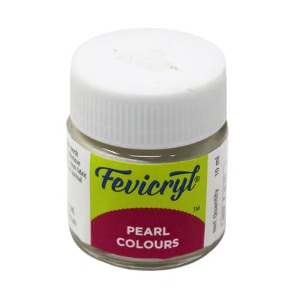 Fevicryl Pearl Colours - White - 10 ML