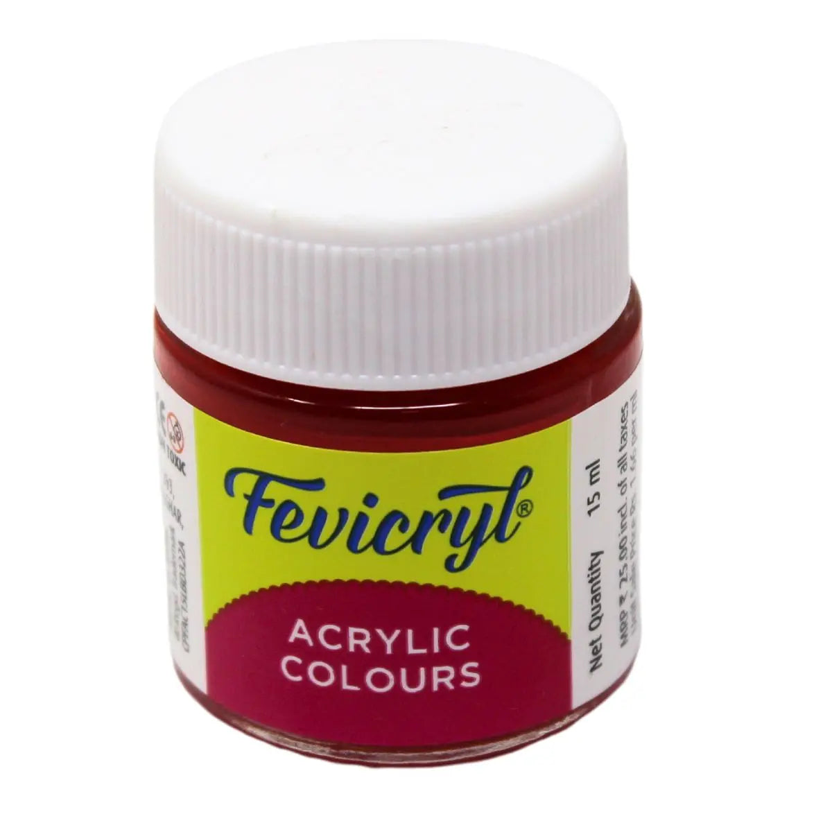 Fevicryl Acrylic Colours - Coral RED - 15 ML