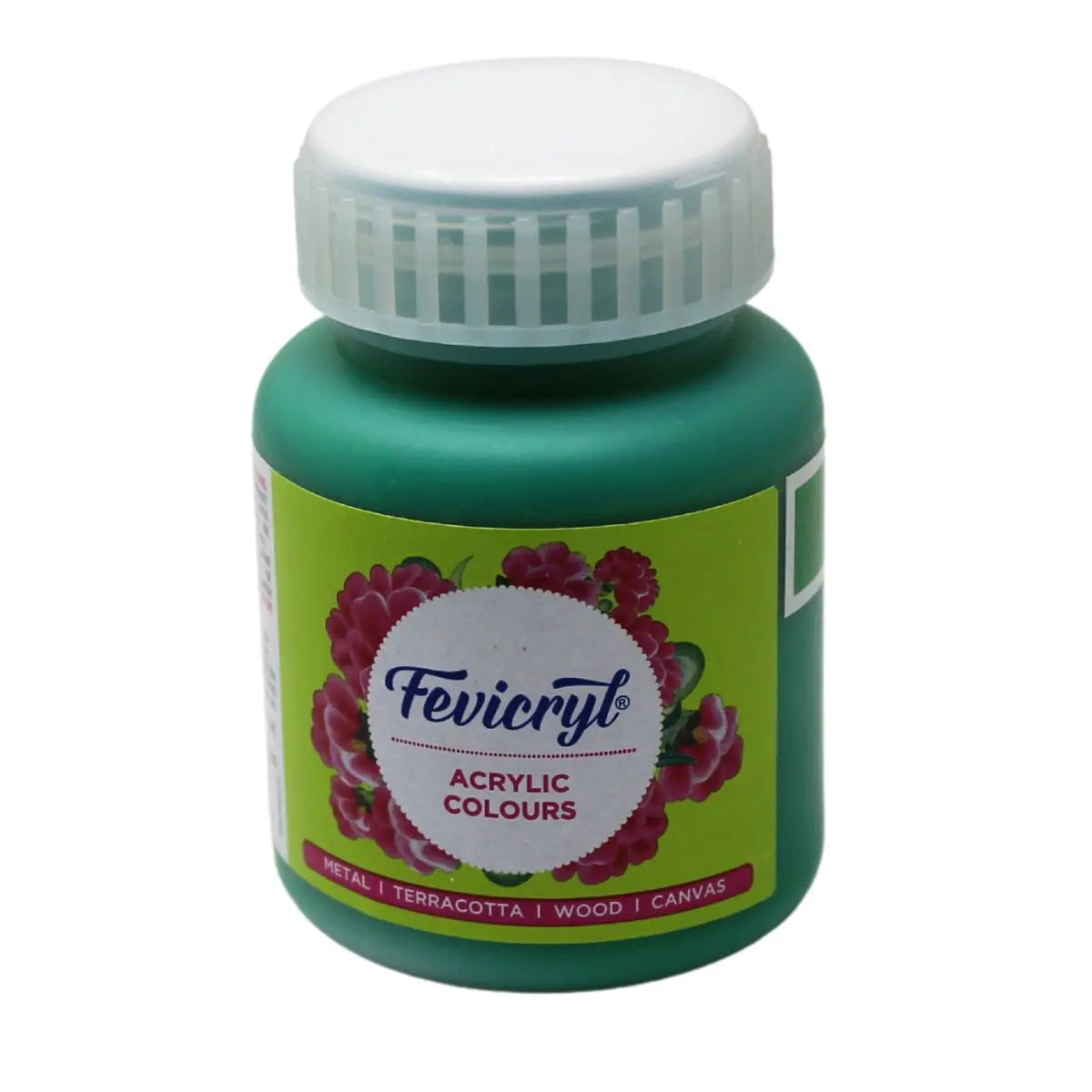 Fevicryl Acrylic Colours - Dark Green - 100 ML