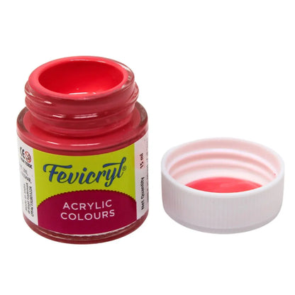 Fevicryl Acrylic Colours - Salmon Pink - 15 ML