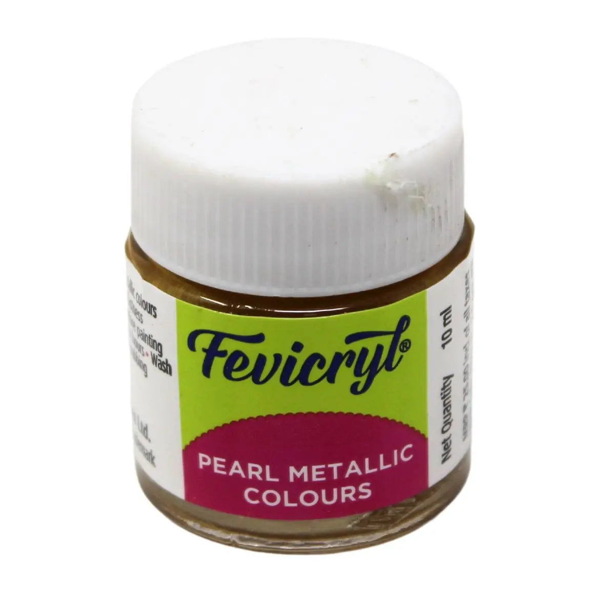 Fevicryl Pearl Metallic Colours - Gold - 10 ML