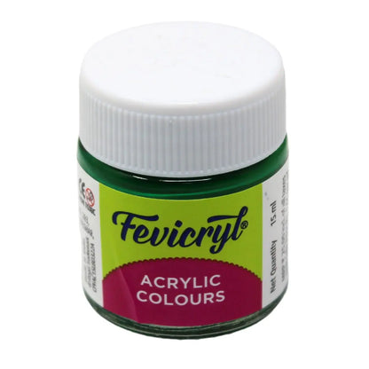 Fevicryl Acrylic Colours - Light Green - 15 ML