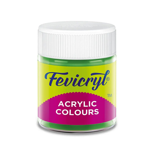 Fevicryl Acrylic Colours - Leaf Green - 15 ML