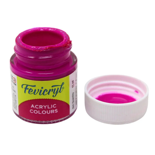 Fevicryl Acrylic Colours - Deep Brilliant Purple - 15 ML