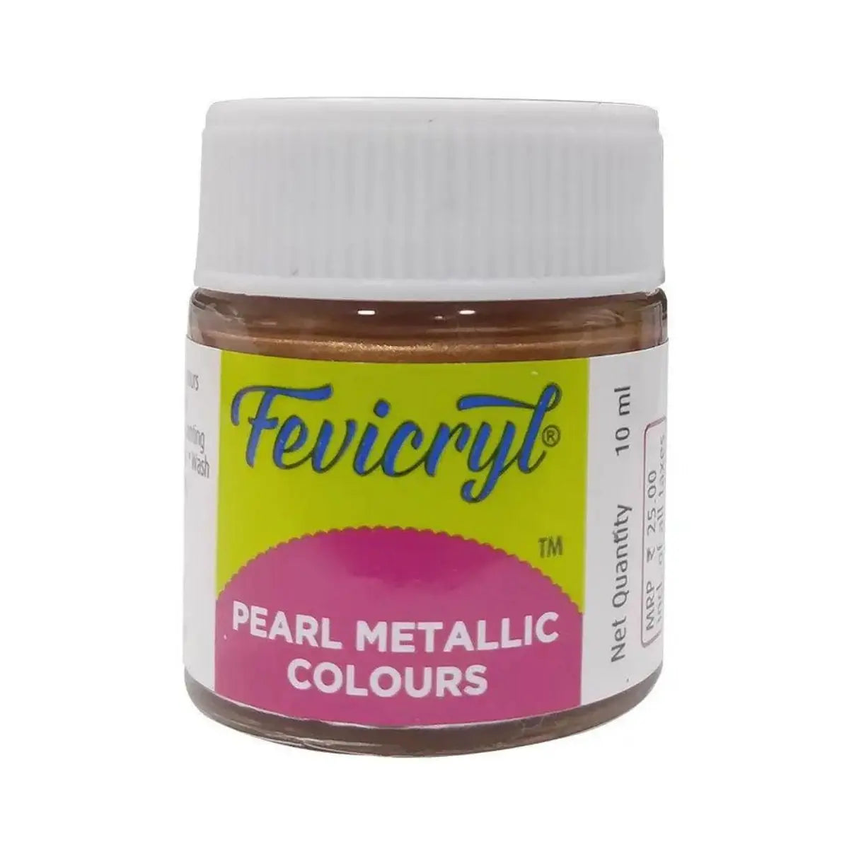Fevicryl Pearl Metallic Colours - Copper - 10 ML