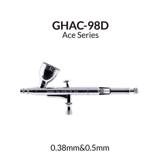 Gaahleri Ace Series – GHAC-98D Gravity Feed Double Action Airbrush (0.38mm & 0.5mm)