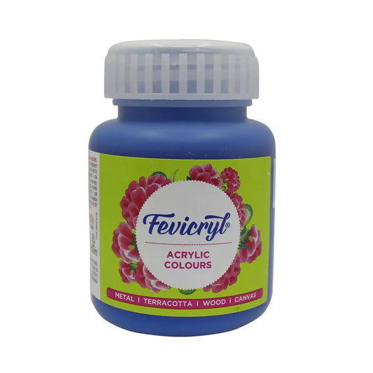 Fevicryl Acrylic Colours - Prussian Blue - 100 ML