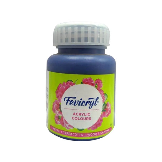Fevicryl Acrylic Colours - Ultramarine Blue - 100 ML
