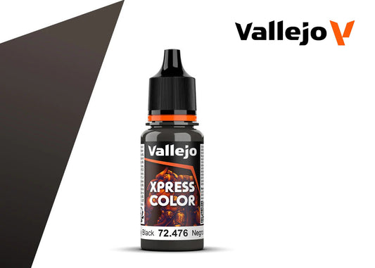 72.476 Vallejo Xpress Color - Greasy Black - 18ML
