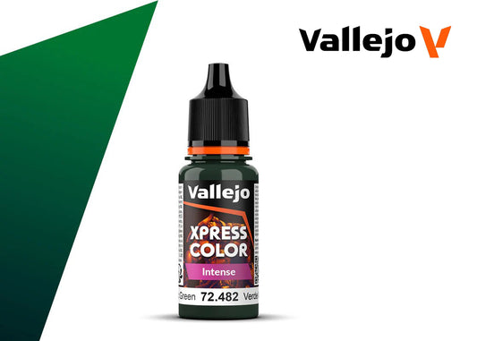 72.482 Vallejo Xpress Color Intense - Monastic Green - 18ML