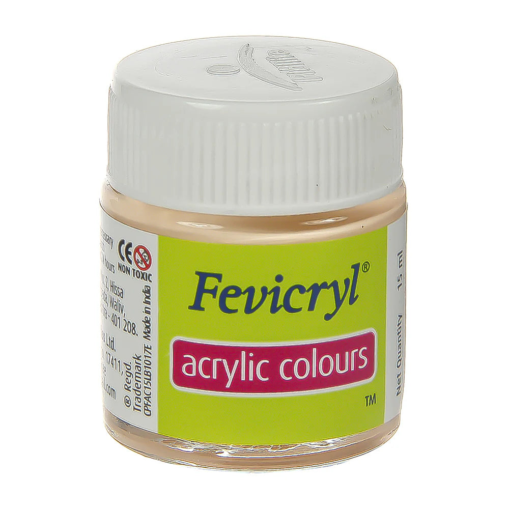 Fevicryl Acrylic Colours - Flesh Tint - 15 ML