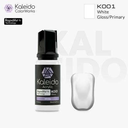 K001 Gaahleri Kaleido ColorWorks - Primary Colors - White 20ml