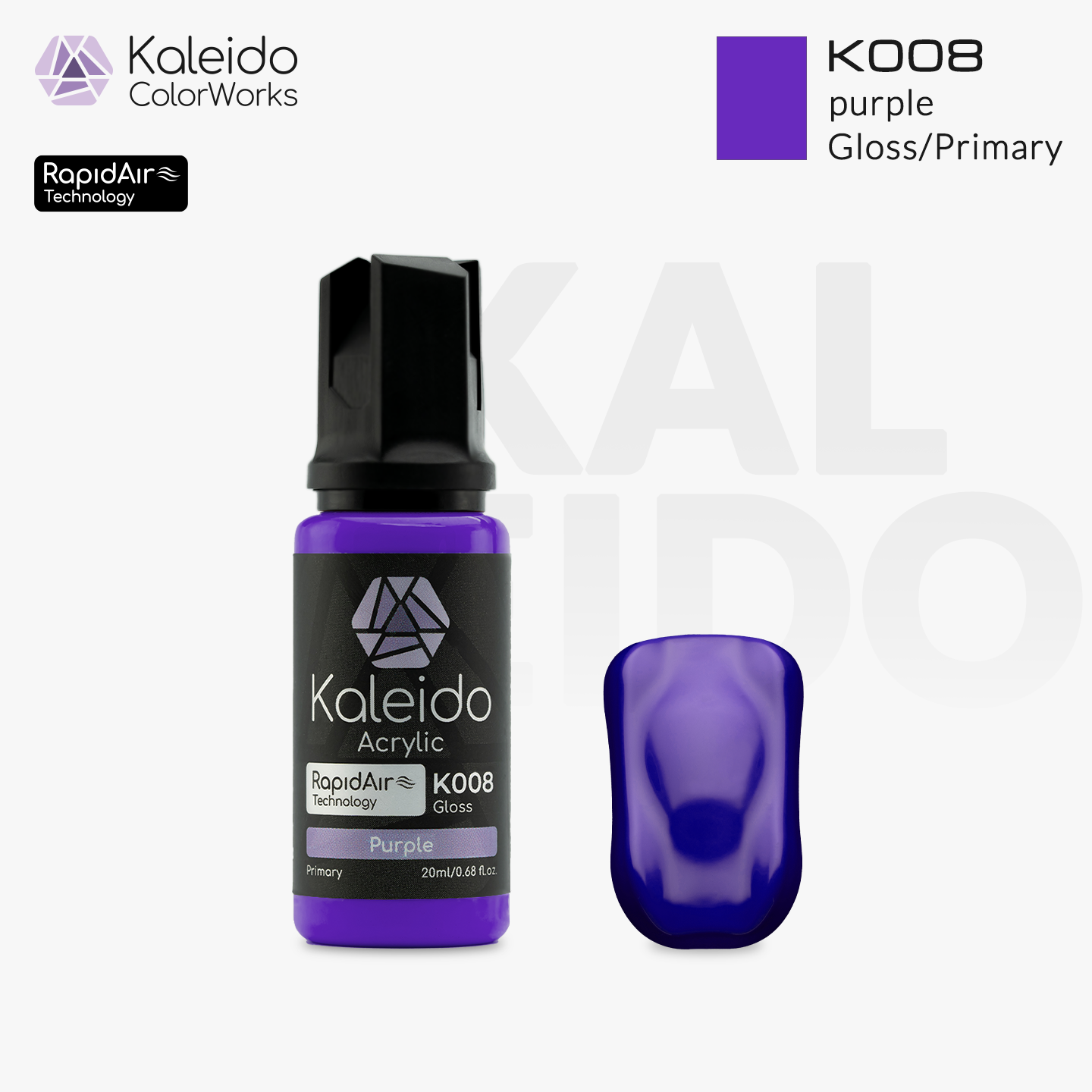 K008 Gaahleri Kaleido ColorWorks - Primary Colors - Purple 20ml