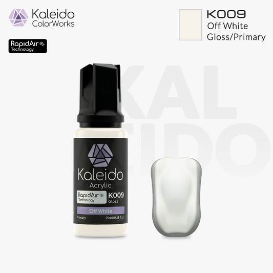 K009 Gaahleri Kaleido ColorWorks - Primary Colors - Off White 20ml
